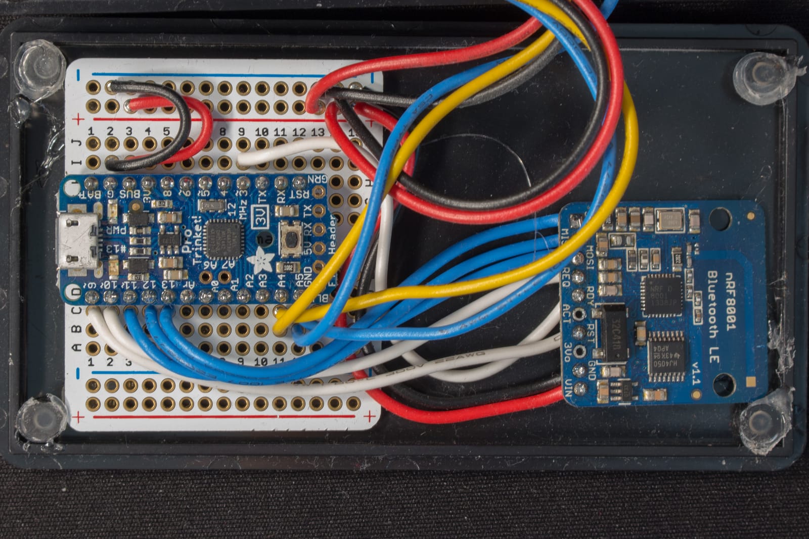 co2proto perfboard closeup