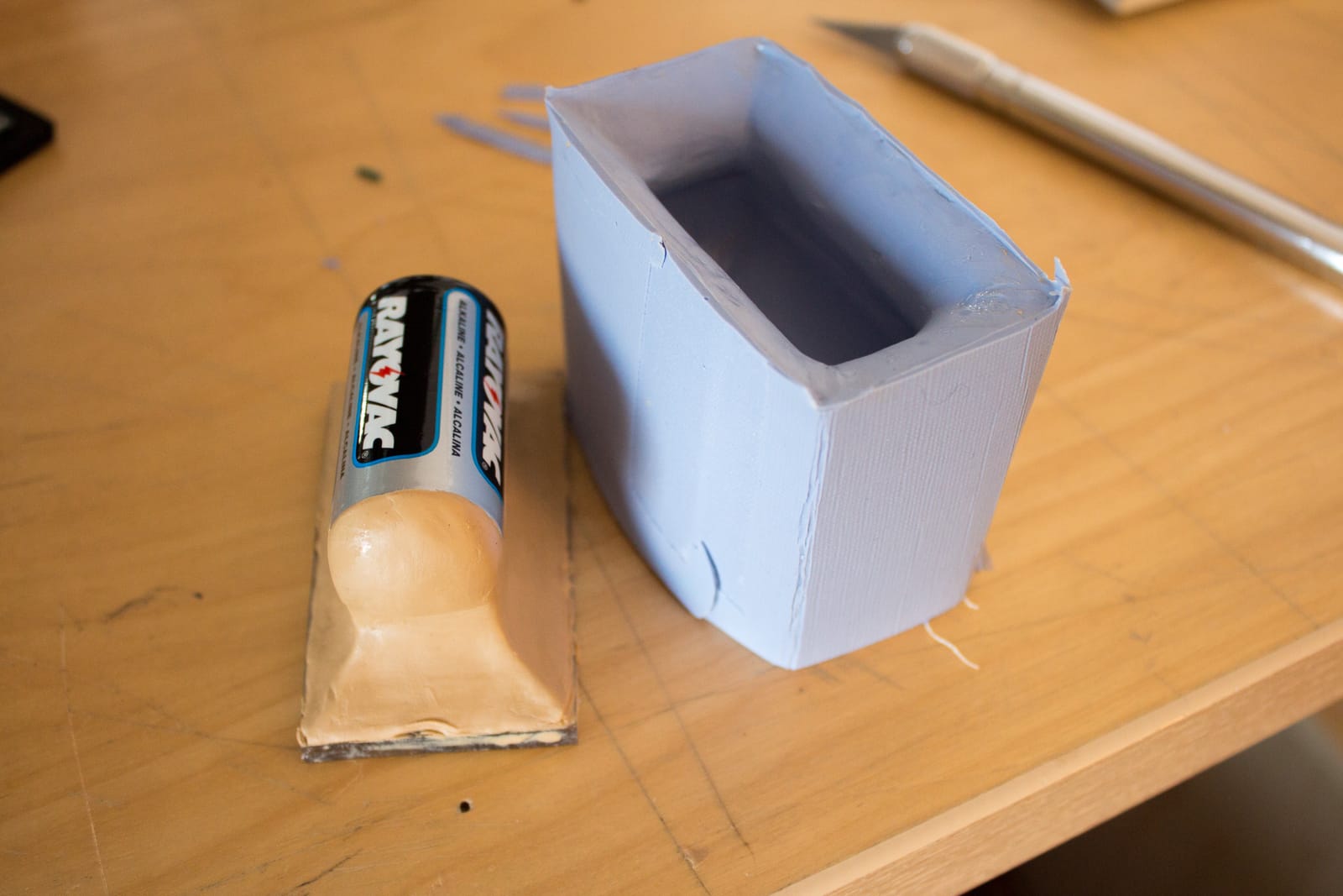 divelight extracted mold