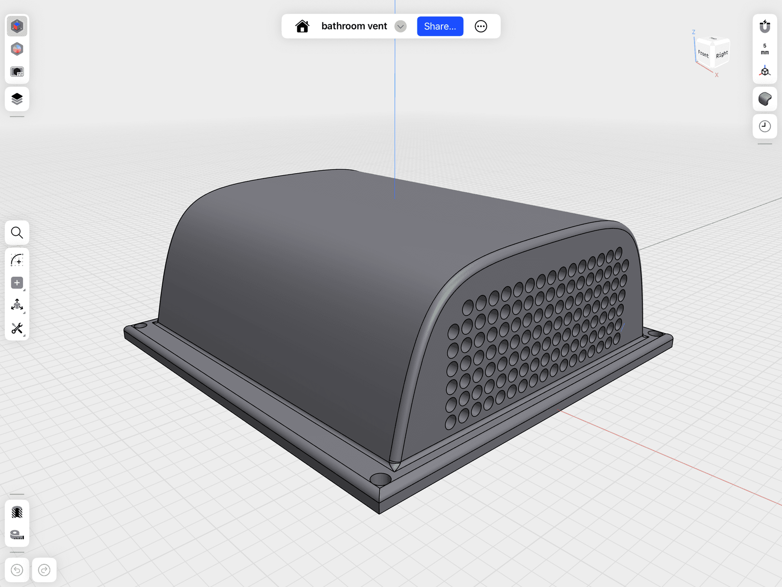 Exhaust Fan Sofit Vent