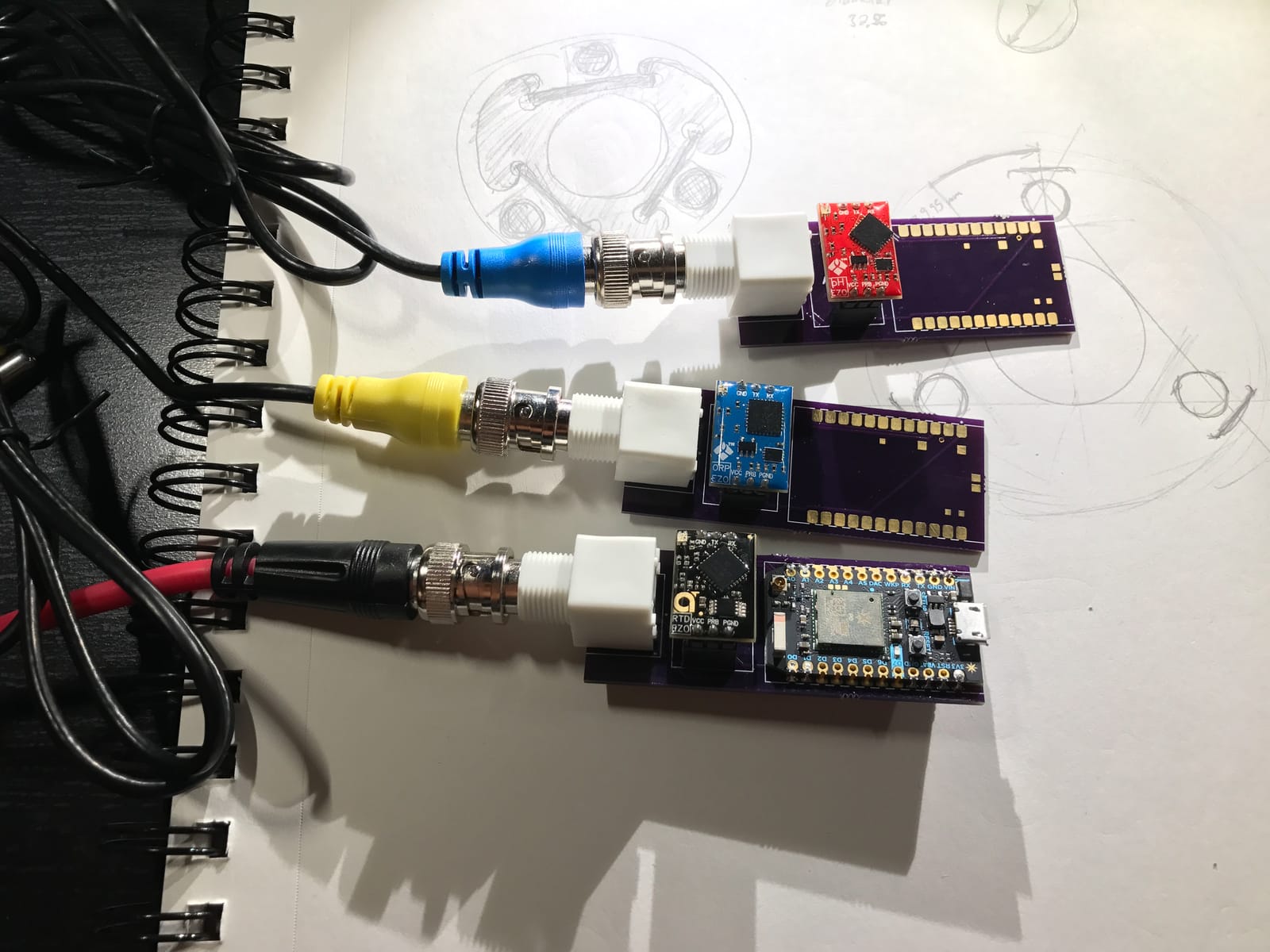 openwater pcb w probes