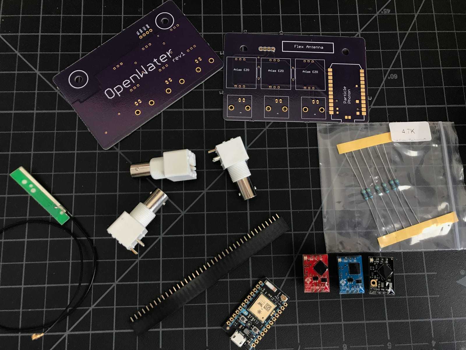 openwater v2 pcb parts