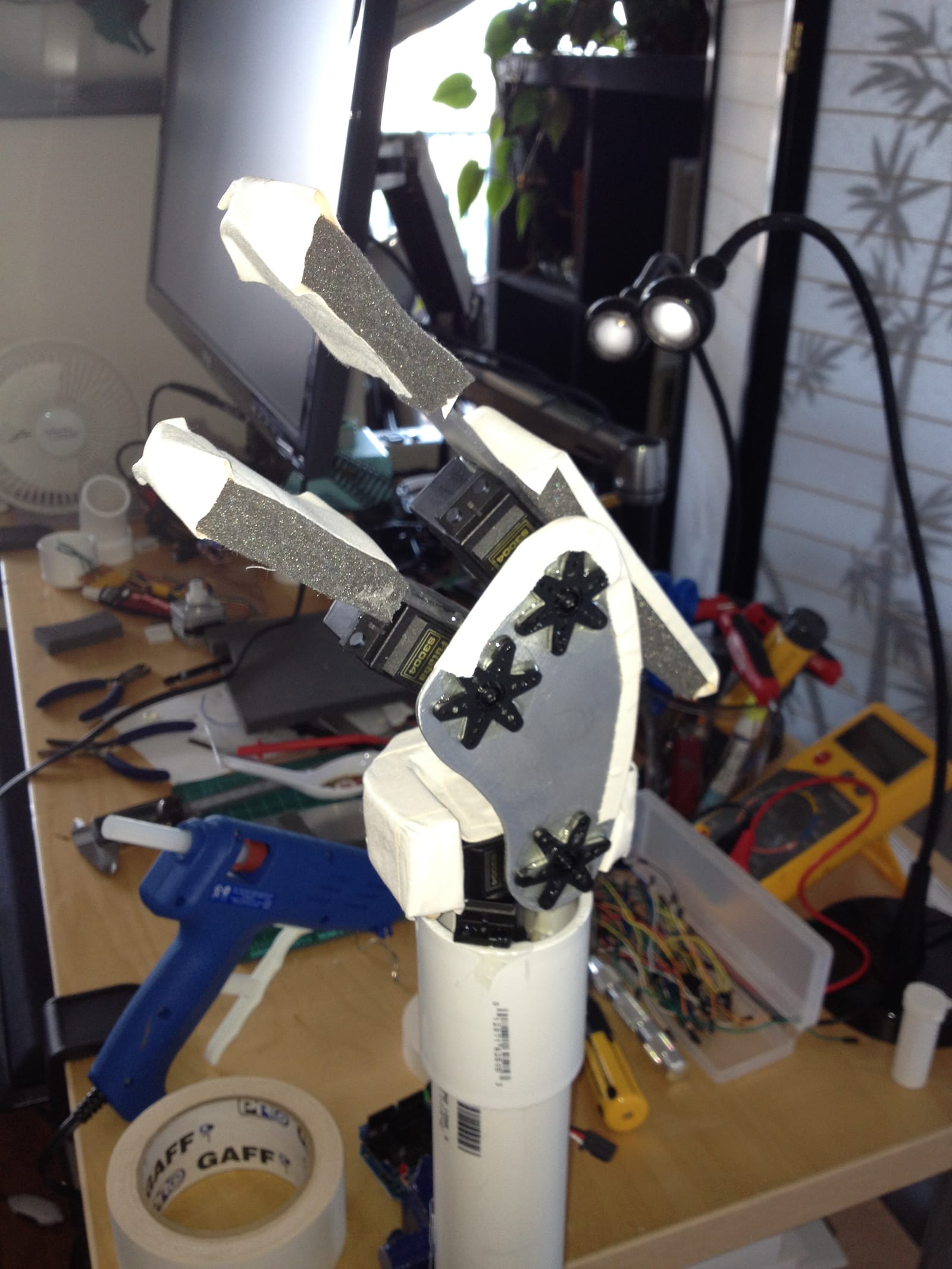 robopup v1 motor mount