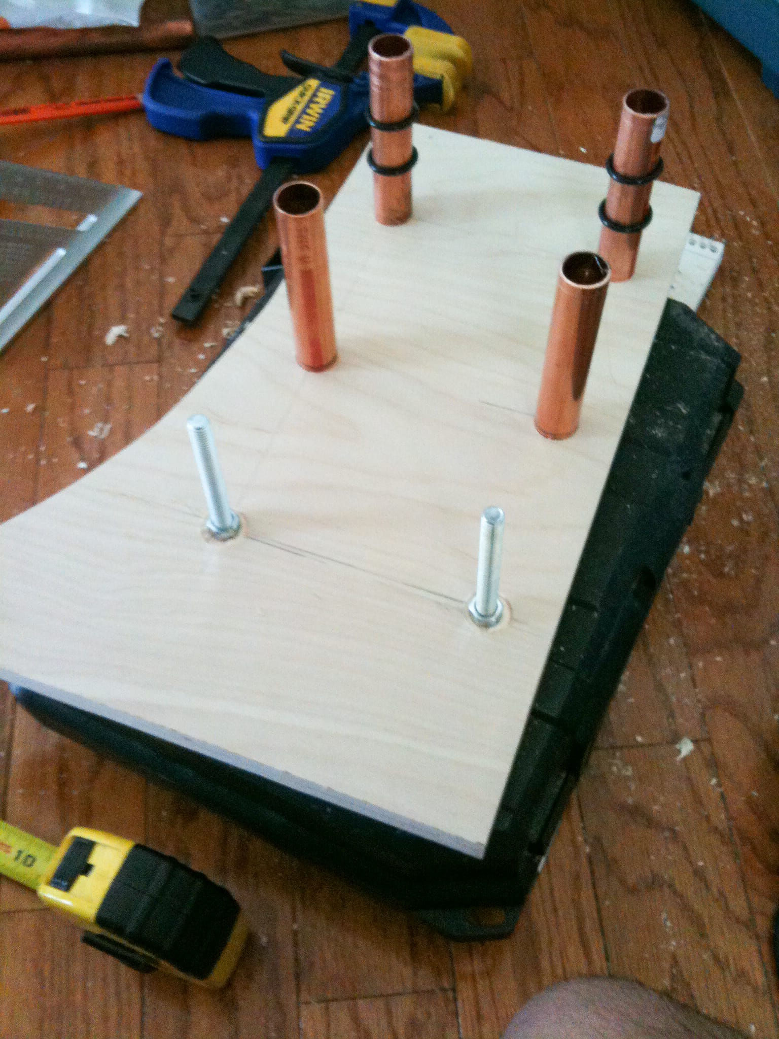 wineup assembly closeup