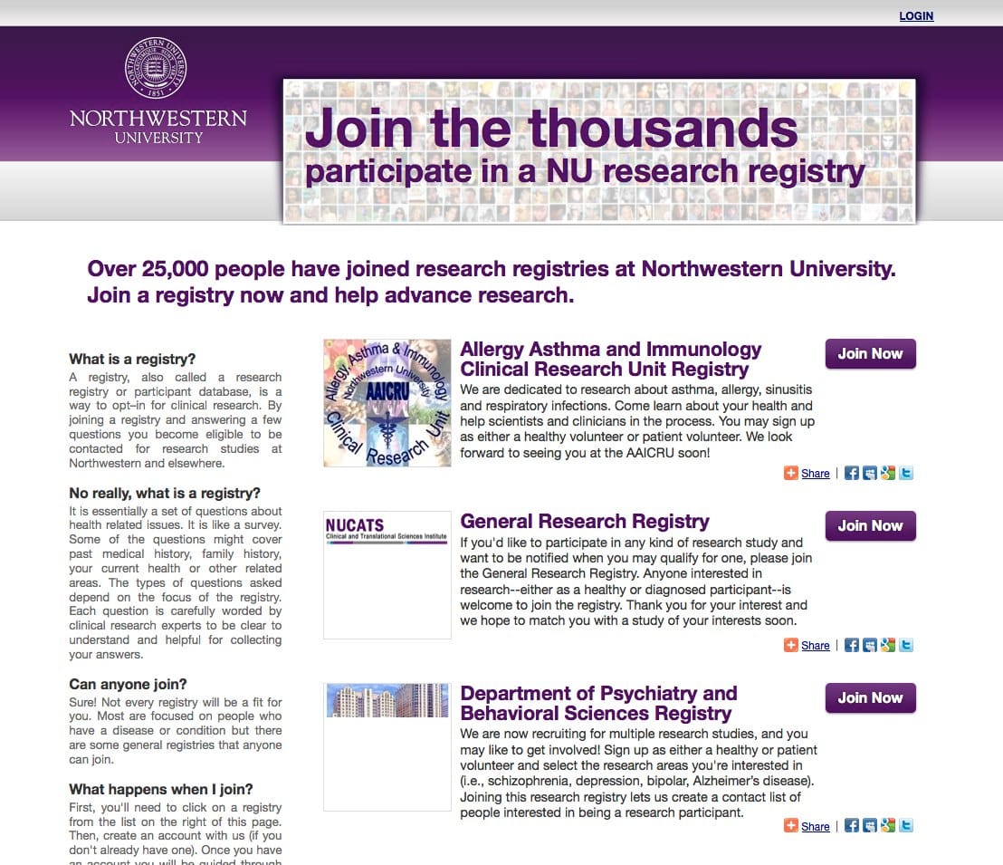 Northwestern University Bio-Informatics Core