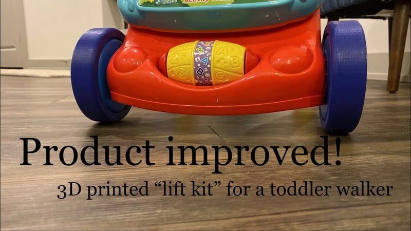Product improved! Fixing issues with the Vtech Baby Push Cart walker
